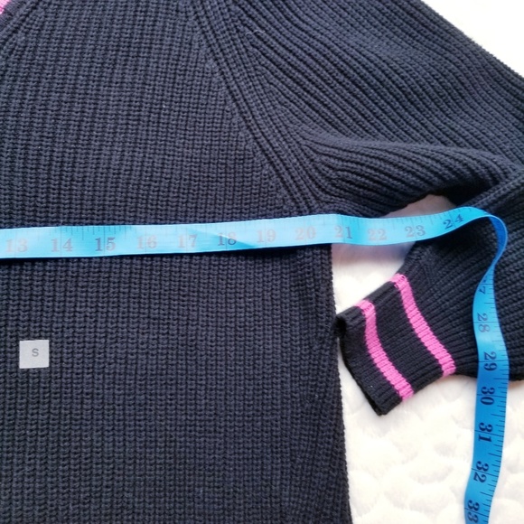 NEW Express chunky knit sweater oversized stripes - Picture 3 of 6